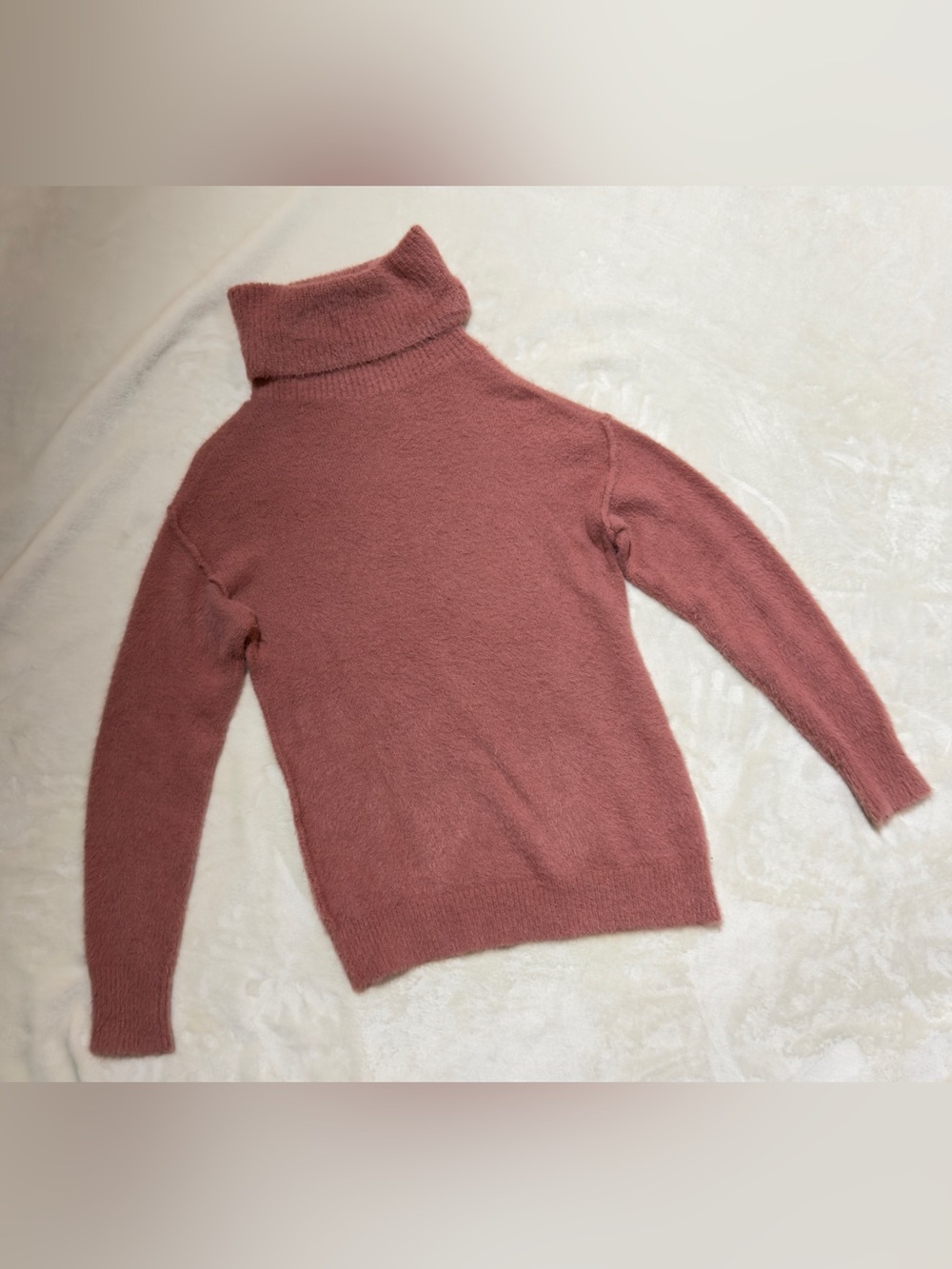 Caslon Dusty Rose Turtleneck Sweater